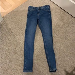 Like new Top Shop Moto Jamie Denim